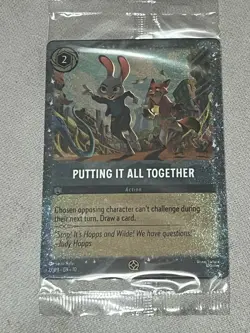 Zootopia 2 Lorcana 27/P3 Cinemark Promo Card - Putting It All Together - Image 1