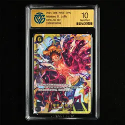 CCG GemMint 10 2025 ONE PIECE CHN .TCG Card OP10-118 SEC Monkey D. Luffy - Image 2