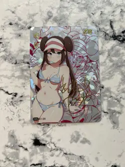 Pokemon Bikini Trainer Rosa Goddess Story DMG K1-ZR Anime Girl Waifu Card Cute - Image 1