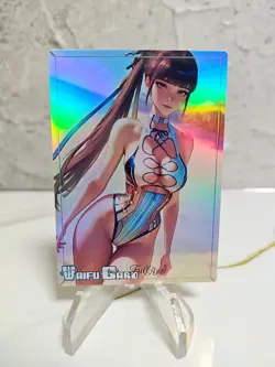 Eve Stellar Blade Trading Card Waifu Goddess Story Anime Girl holo Karte Manga - Image 1