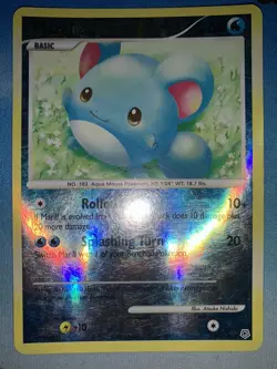 Marill 88/130 Reverse Holo Diamond & Pearl Pokemon Card - Image 1