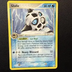 Vintage Glalie 34/101 Uncommon Pokemon EX Hidden Legends Card NM - Image 1