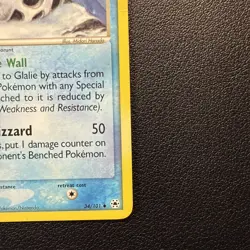 Vintage Glalie 34/101 Uncommon Pokemon EX Hidden Legends Card NM - Image 4