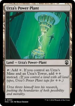 MTG English Urza's Power Plant (Ripple Foil) NM Foil - Image 1