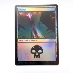 Swamp 281 - MTG - Duskmourn: House oh Horror - NM Foil - Image 1