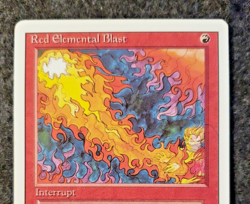 Red Elemental Blast [Revised] MTG *Vintage 90's Magic* Unplayed/NM (DS3D1E9) - Image 3