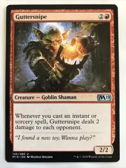 MTG Core Set 2019 Guttersnipe 145/280 NM - Image 1