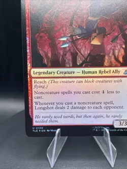 1x - Longshot, Rebel Bowman - FOIL #120 - Avatar: Eternal - CUC NM MTG - Image 5