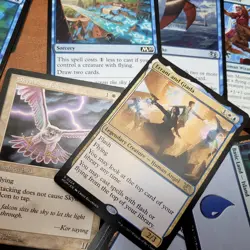 Whole COMMANDER Magic Deck MTG - Errant and Giada Flying Flash Tribal BIRDS - Image 1
