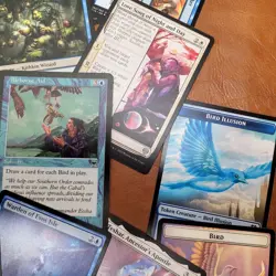 Whole COMMANDER Magic Deck MTG - Errant and Giada Flying Flash Tribal BIRDS - Image 5