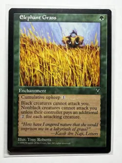 Elephant Grass Visions MTG Magic The Gathering EX-NM - Image 5