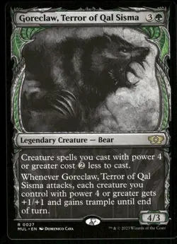 1x Goreclaw, Terror of Qal Sisma - March of the Machine: Multiverse - Image 1