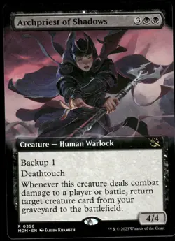 1x Archpriest of Shadows (Extended Art) - March of the Machine NM - MTG - Image 1