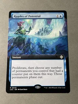 Ripples of Potential (Extended Art) MTG Commander: the Lost Caverns of Ixalan NM - Image 1