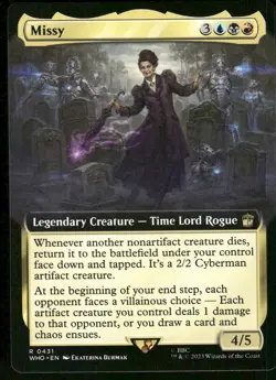 1x Missy (Extended Art) - Universes Beyond: Doctor Who NM - MTG - Image 1