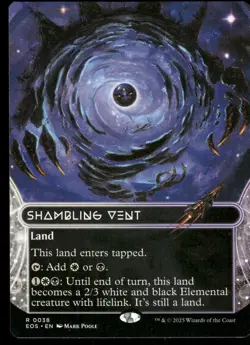 1x Shambling Vent () (Borderless) - Edge of Eternities: Stellar Sights NM - MTG - Image 1
