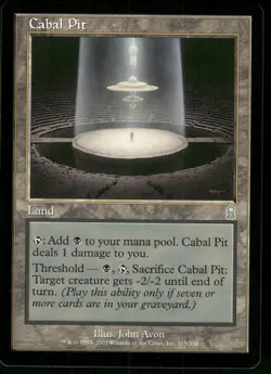 1x Cabal Pit - Odyssey - NM - MTG - Image 1