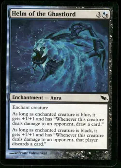 1x Helm of the Ghastlord - Shadowmoor - NM - MTG - Image 1
