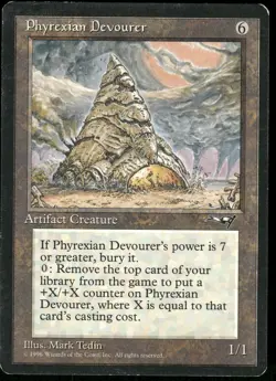 1x Phyrexian Devourer - Alliances - MP - MTG - Image 1