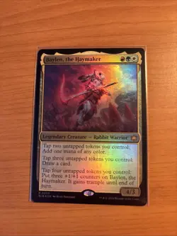 Baylen, the Haymaker Bloomburrow Foil - Image 1