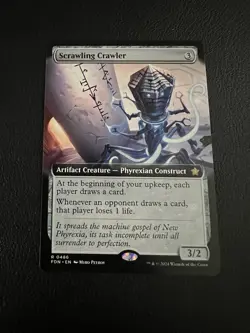 Scrawling Crawler Foundations Regular #486 MTG Rare Magic the Gathering - Image 1