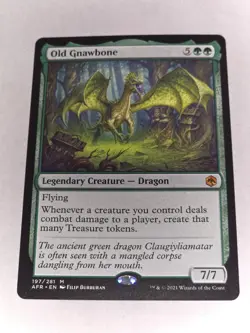 Magic The Gathering: Old Gnawbone Legendary Creature 197/281 - Image 2