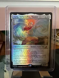 MTG, Aang, Airbending Master FOIL 74 Avatar: The Last Airbender: Eternal-Legal - Image 1