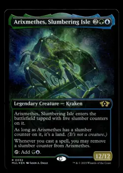 Arixmethes, Slumbering Isle 32 Foil R March of the Machine: Multiverse Legends - Image 1
