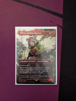 Yuffie materia Hunter Chocobo Track Foil Final Fantasy MTG NM - Image 1