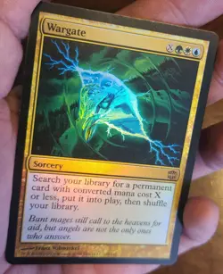 MTG Wargate Foil Alara Reborn English - MP/LP - Image 1