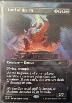 Lord of the Pit - MTG Secret Lair Artist Series KIERAN YANNER non foil Magic - Image 1