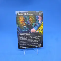 Spitting Dilophosaurus (Borderless) Universes Beyond: Jurassic Pikachu World... - Image 1