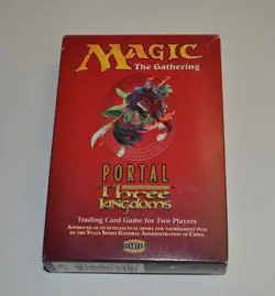 Magic The Gathering Portal Three Kingdoms 1999 English Version Starter BOX ONLY - Image 1