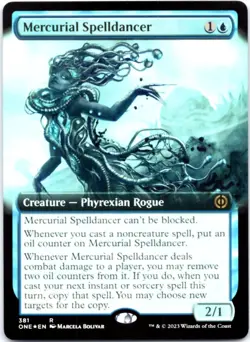 Mercurial Spelldancer (Extended Art) - FOIL - Phyrexia: All Will Be One - 381 NM - Image 1