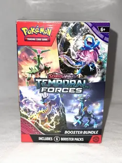 Pokemon Scarlet and Violet Temporal forces booster bundle sealed - Image 1