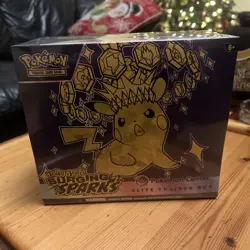 Pokemon TCG Surging Sparks Pokemon Center Elite Trainer Box ETB New & Sealed - Image 1