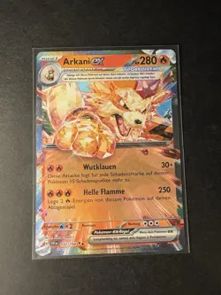 Pokemon Karmesin & Purpur Arkani ex 032/198 Near Mint deutsch - Image 1