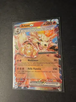 Pokemon Karmesin & Purpur Arkani ex 032/198 Near Mint deutsch - Image 2