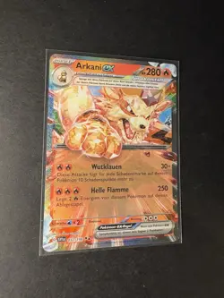Pokemon Karmesin & Purpur Arkani ex 032/198 Near Mint deutsch - Image 3