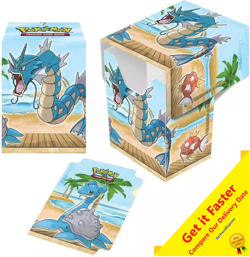 2x ULTRA PRO Pokemon Full View Deck Box +Deck Divider Gallery Series Seaside NEW - Image 1