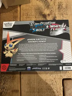 Pokemon TCG: Black Bolt & White Flare - Victini Illustration Collection New - Image 2