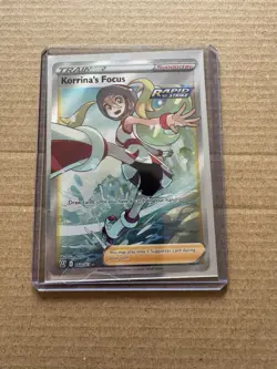 KORRINA'S FOCUS - 160/163 - BATTLE STYLES - FULL ART HOLO RARE - POKEMON TCG - Image 1