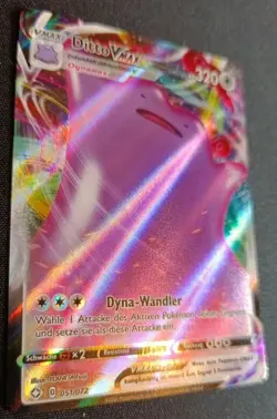 Pokemon Ditto VMAX 051 Shining Fates Holo Rare Deutsch Near Mint - Image 3