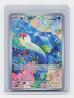 Schligda - Pokemon Karte TCG 206/198 Illustrationn Rare Karmesin & Purpur /M91 - Image 2