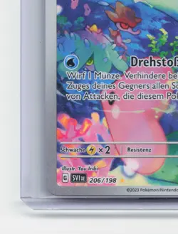 Schligda - Pokemon Karte TCG 206/198 Illustrationn Rare Karmesin & Purpur /M91 - Image 5