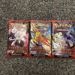 Pokemon TCG Destined Rivals ?? x3 Booster Packs - NEW & SEALED ? - Image 1