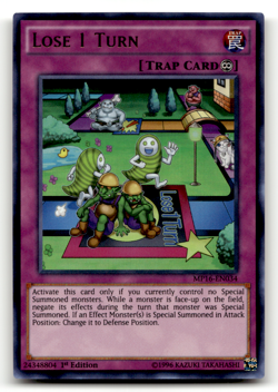 Lose 1 Turn MP16-EN034 Ultra Rare 2016 Mega-Tins Mega Pack LP - Image 1