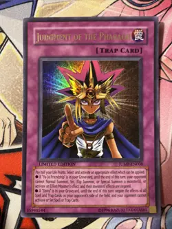 Yu-Gi-Oh! TCG Judgment of the Pharaoh JUMP-EN008 Ultra Rare Shonen Jump NM - Image 1