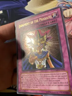 Yu-Gi-Oh! TCG Judgment of the Pharaoh JUMP-EN008 Ultra Rare Shonen Jump NM - Image 2