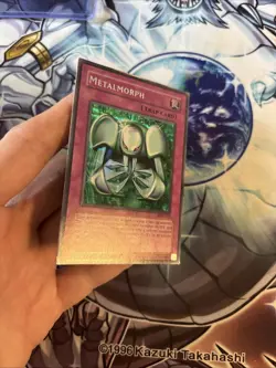 (121) Metalmorph FMR-003 Prismatic Secret Rare Yu-Gi-Oh TCG MP/LP - Image 2